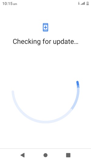 Wait for the search to finish