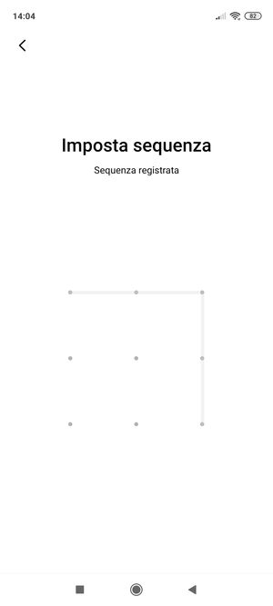 Disegna una sequenza di sblocco