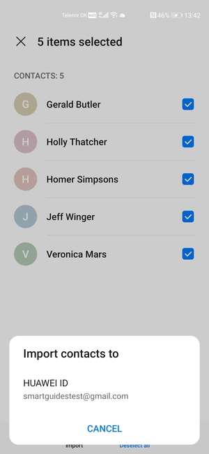 Select Huawei ID