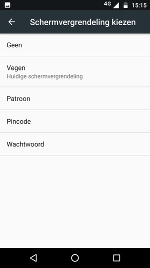Selecteer Patroon