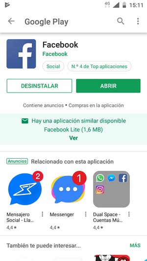 Seleccione ABRIR