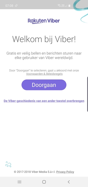 Uw app is klaar voor gebruik