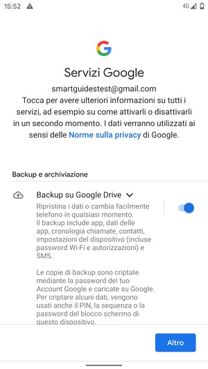 Seleziona Altro