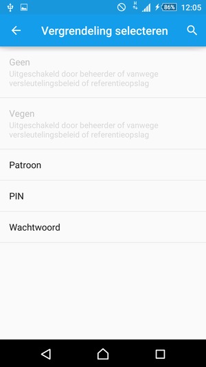 Selecteer Patroon