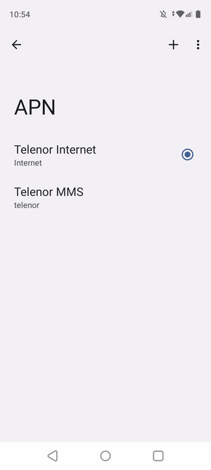 Sélectionnez le bouton du Menu