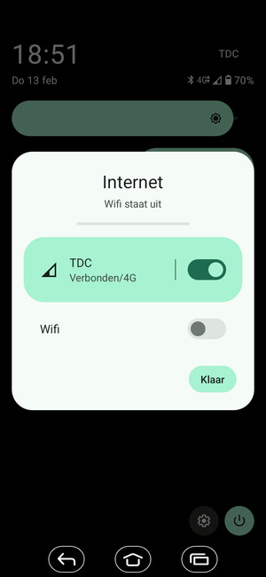 Selecteer Klaar
