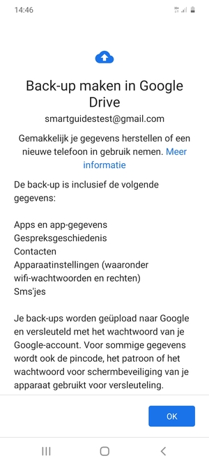 Selecteer OK