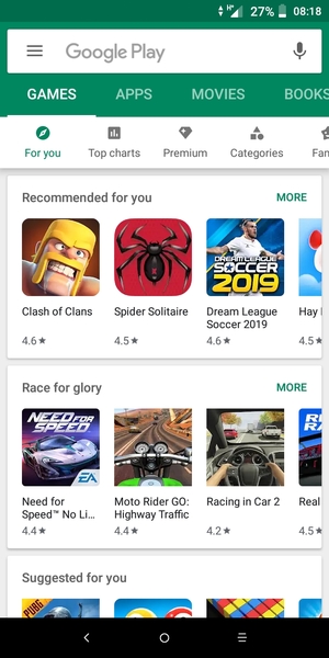 Select the Search bar