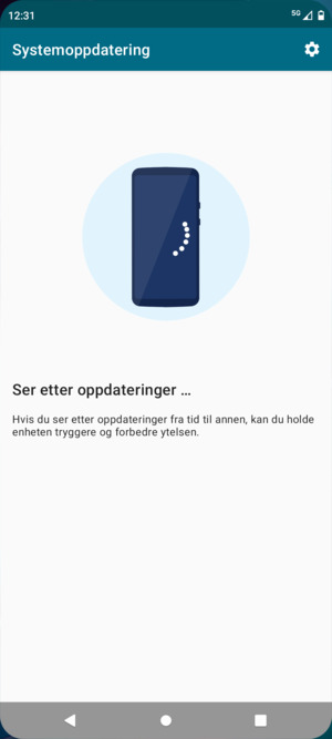 Vent til søket er ferdig