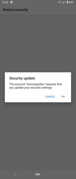 Select OK