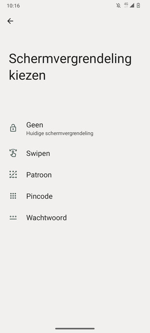 Selecteer Patroon