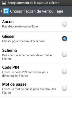 Sélectionnez Schéma