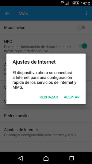 Seleccione ACEPTAR