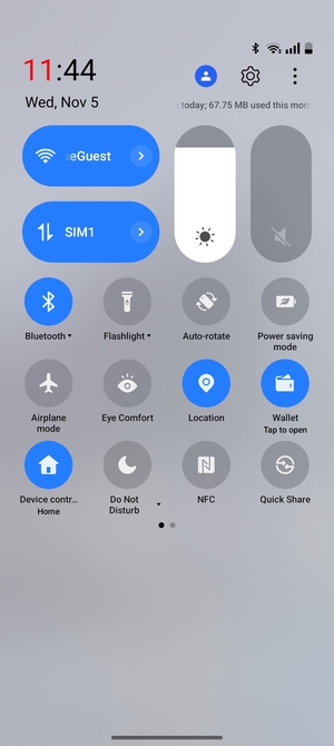 Turn off Wi-Fi and Bluetooth