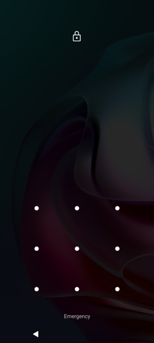Your phone is now secure with a screen lock