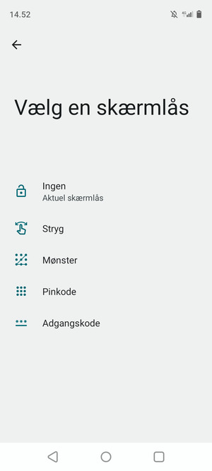 Vælg Mønster