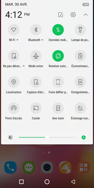 Sélectionnez Économiseur de batterie