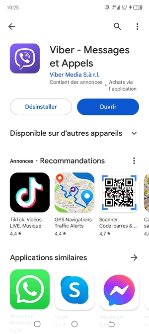 Sélectionnez Ouvrir