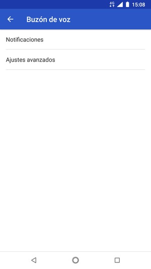 Seleccione Ajustes avanzados