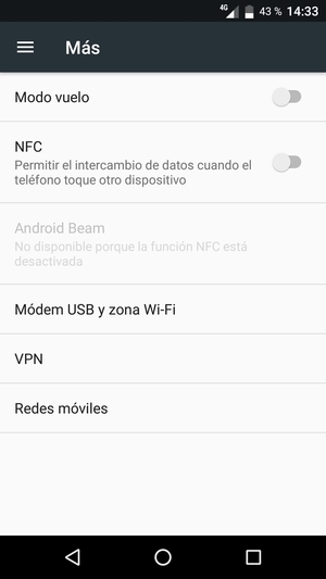 Seleccione Redes móviles
