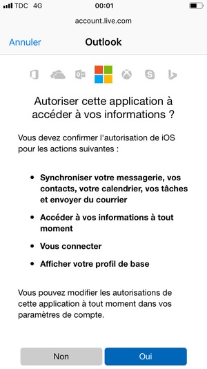 Sélectionnez Oui