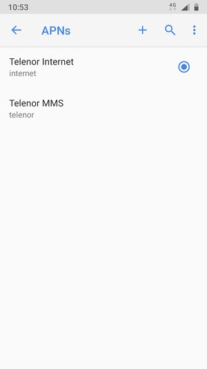 Select the Menu button