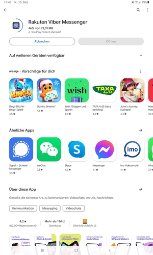 Warten Sie, bis der Installationsprozess  beendet ist
