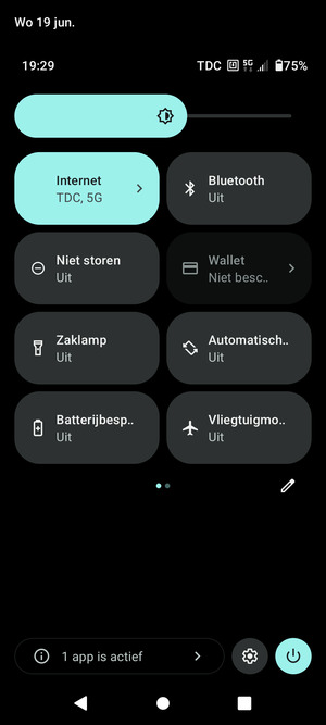 Selecteer Batterijbesparing