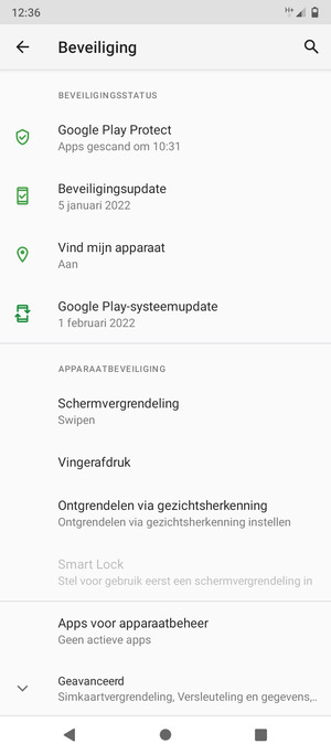 Selecteer Geavanceerd