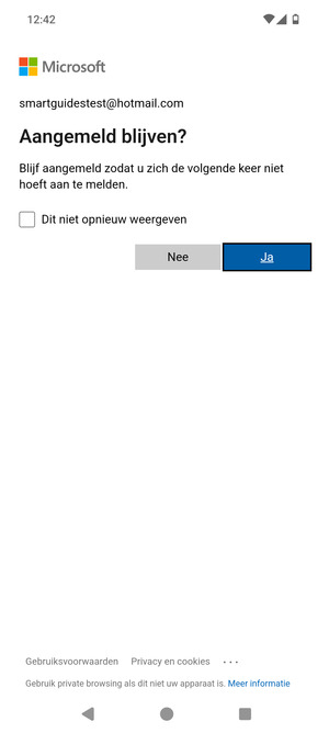 Selecteer uw voorkeursoptie