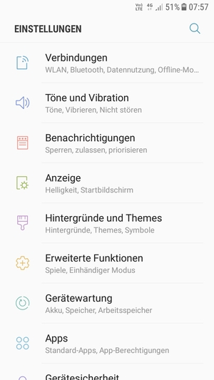 Wählen Sie Verbindungen