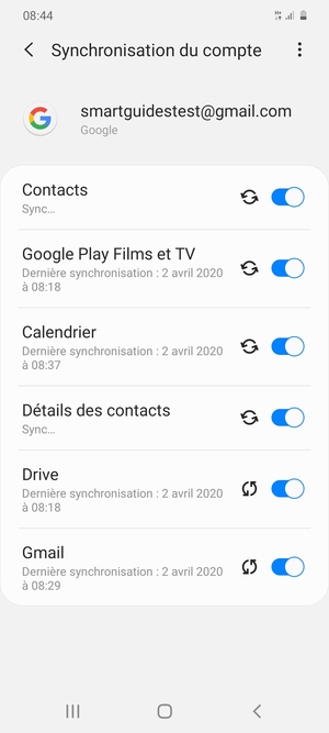 Vos contacts Google vont maintenant être synchronisés avec votre Galaxy