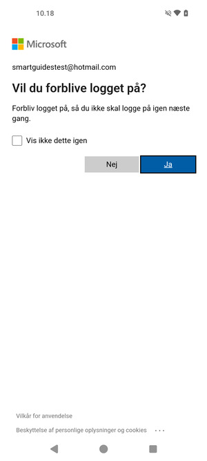 Vælg din foretrukne mulighed
