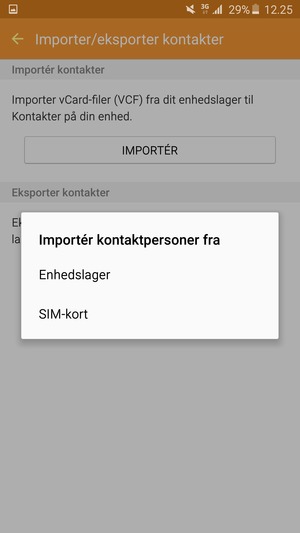 Vælg SIM-kort