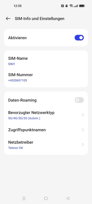 Wählen Sie Zugriffspunktnamen