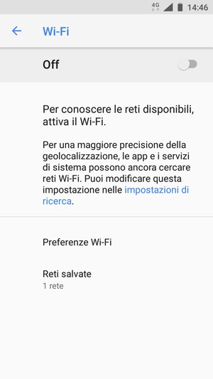 Attiva Wi-Fi