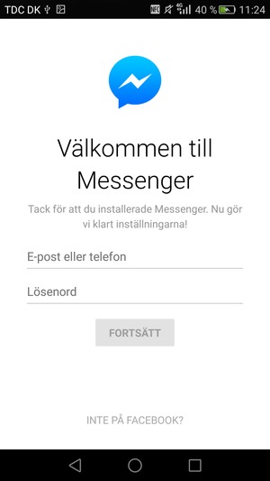 Din app är redo att användas