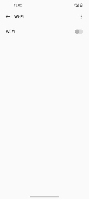 Slå på Wi-Fi