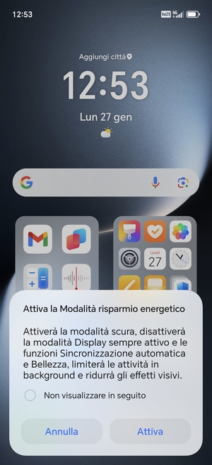 Seleziona Attiva