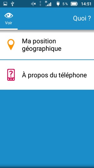 Faites défiler et sélectionnez À propos du téléphone