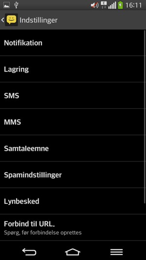 Vælg SMS