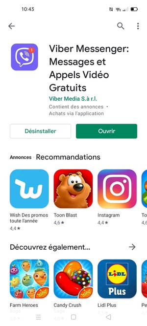 Sélectionnez Ouvrir