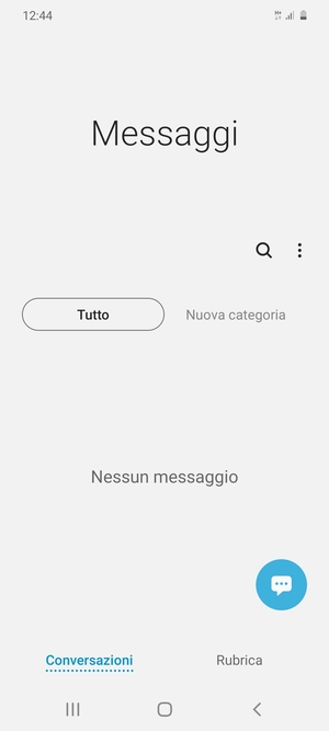 Seleziona il tasto Menu