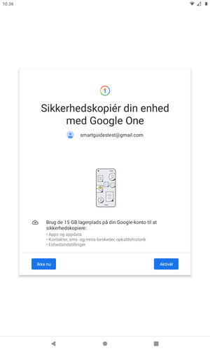Vælg Aktivér