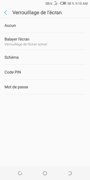 Sélectionnez Schéma