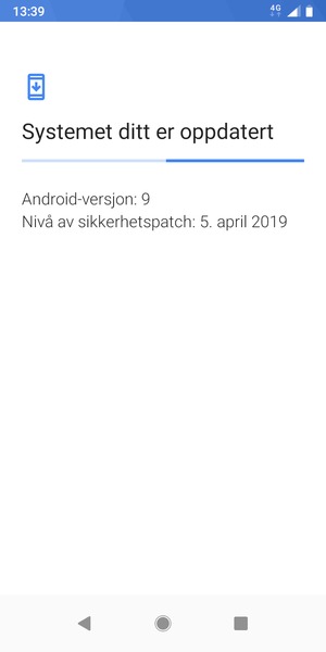 Vent til søket er ferdig
