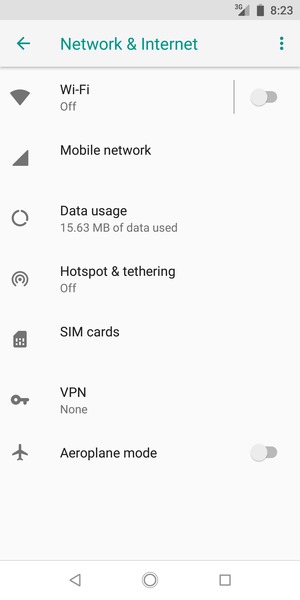 Select Mobile network