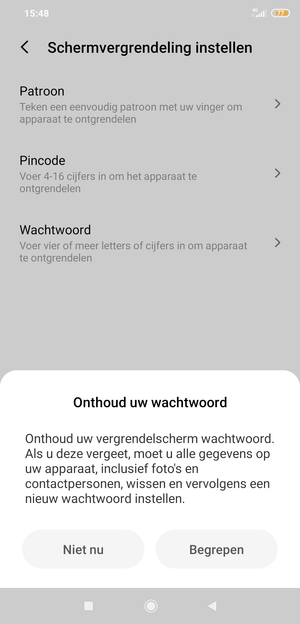 Selecteer Begrepen