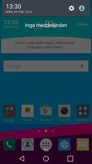 Dra ner rullgardinsmenyn igen