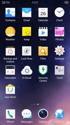 Select Settings